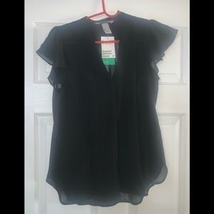 Black dress shirt never worn before